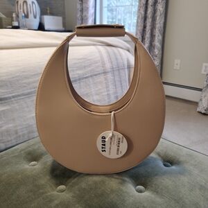 Staud Tan Leather Women's Bag